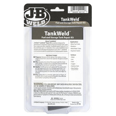 J-B Weld 2110 epoxy putty and fiberglass cloth for a strong seal