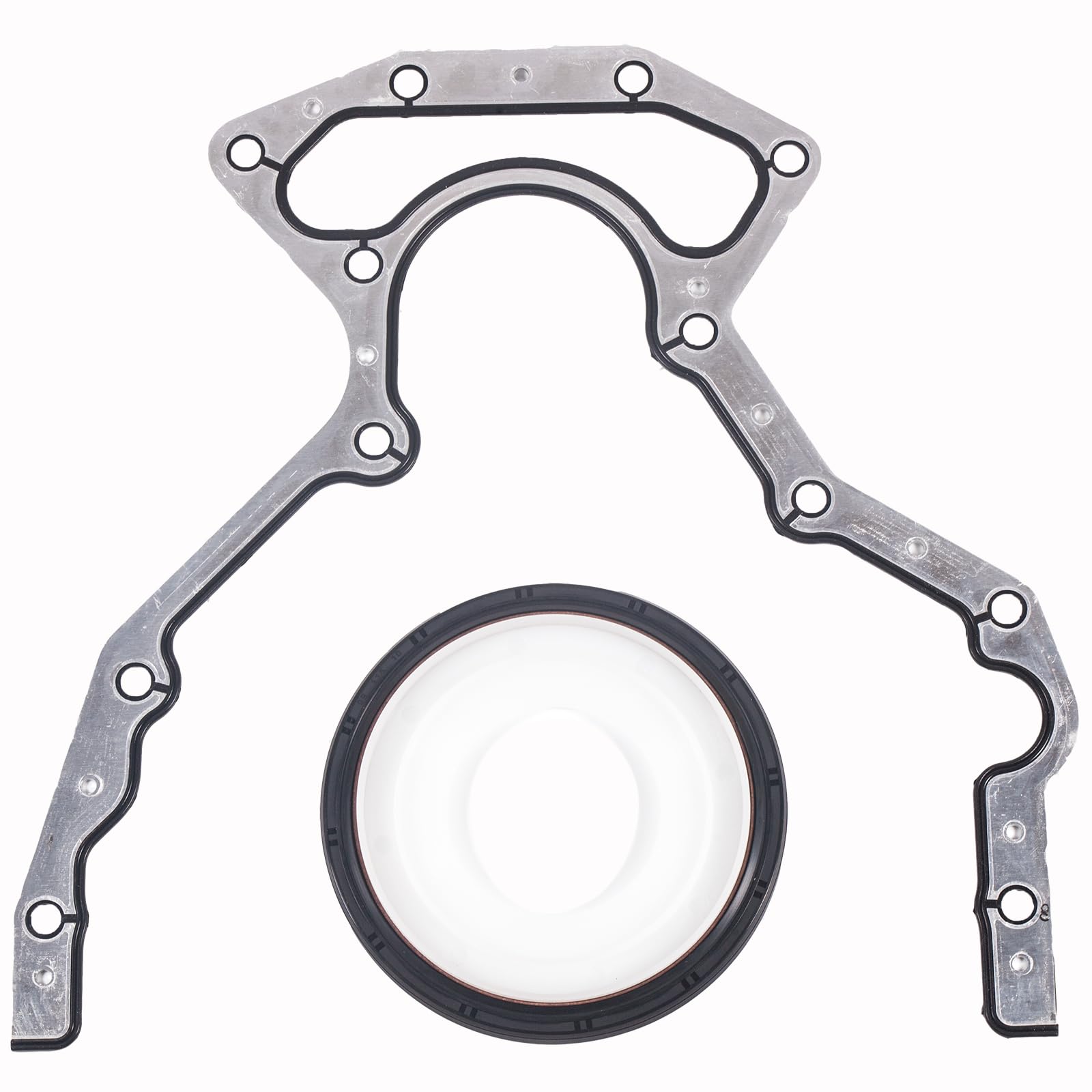 JBROPARTS BS40640 rear main seal kit ready for installation on GM LS engines