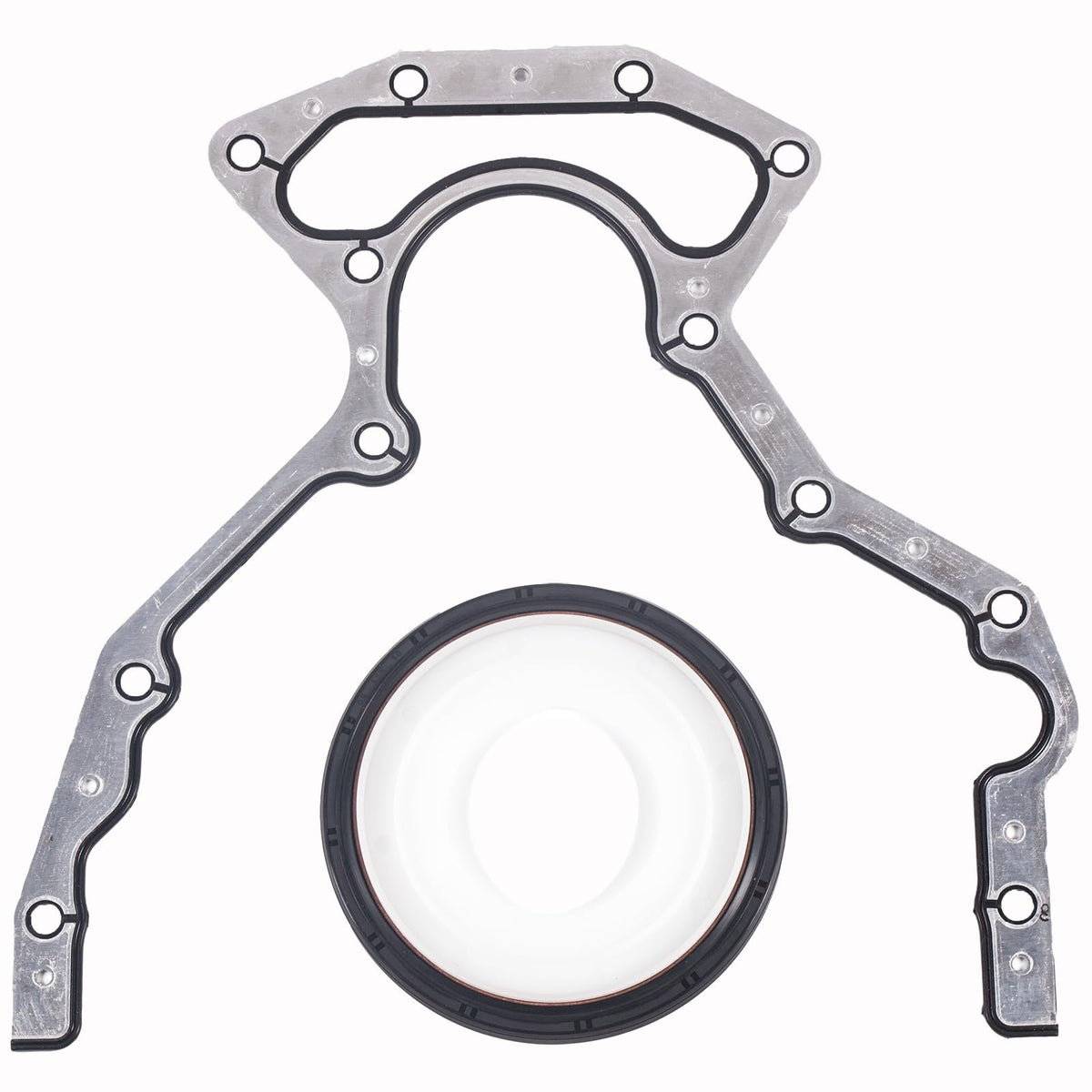 JBROPARTS BS40640 rear main seal kit ready for installation on GM LS engines