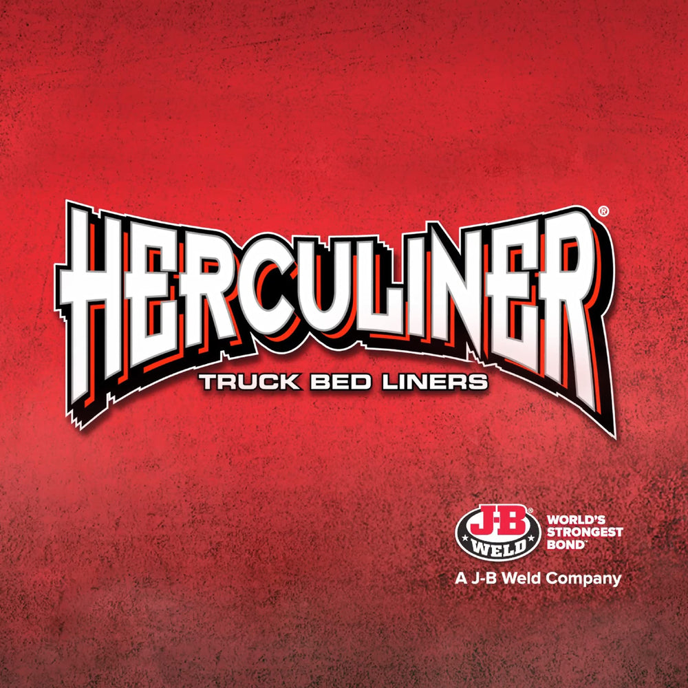 JB Weld HERCULINER bed application on a truck bed