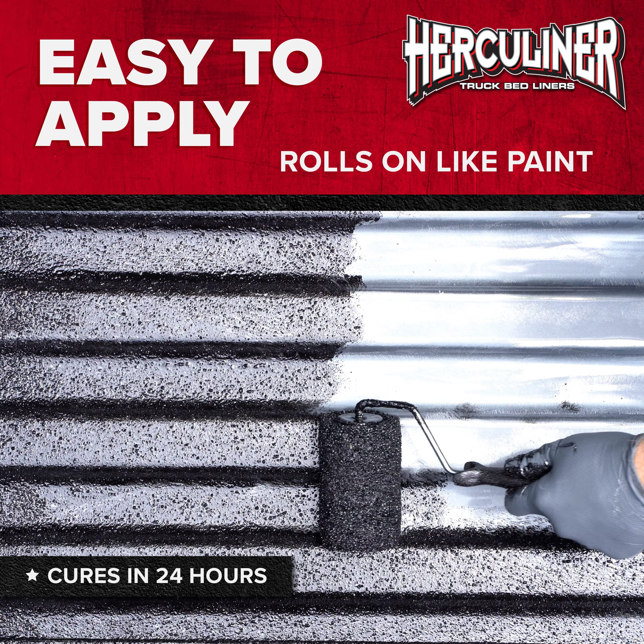 JB Weld HERCULINER roller handle for hard-to-reach areas