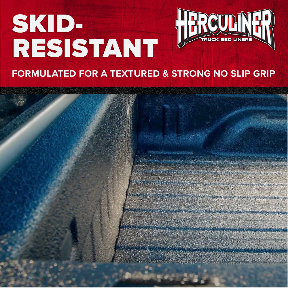 HERCULINER textured coating closeup shows rugged finish