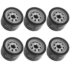 JCKLW oil filter 49065-7007 front view for Kawasaki engines enhances filtration efficiency.