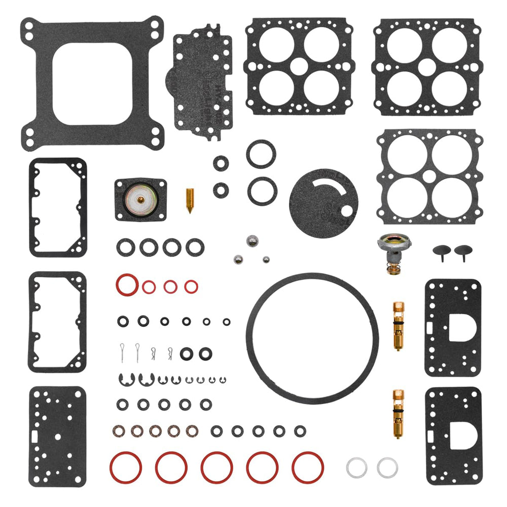 JDLLONG 4160 series rebuild kit visual for Holley vacuum-secondary carbs, reliable maintenance and tuning