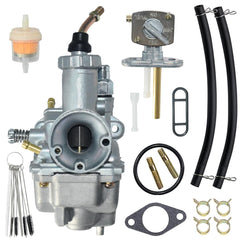 JDLLONG carburetor for Yamaha Moto 4 YFM225 enhances throttle response and reliability.