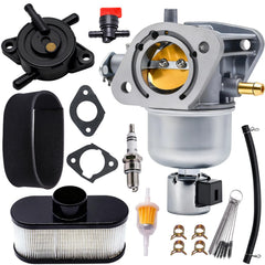 JDLLONG FR691V carburetor kit front view for Kawasaki engines improves maintenance readiness.