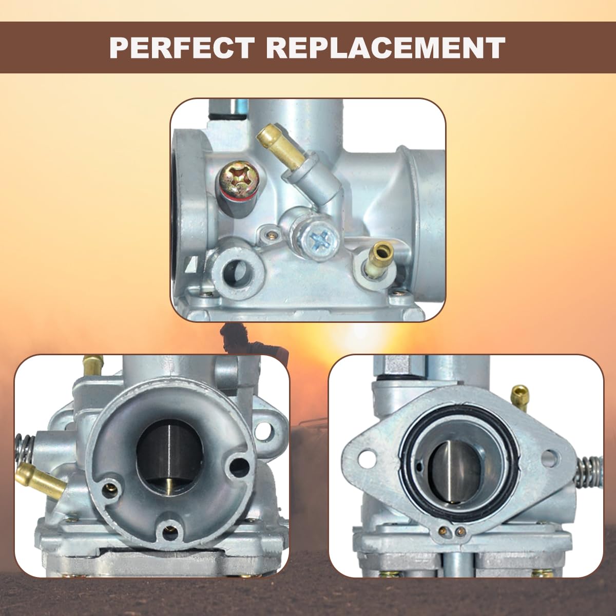 JDLLONG fuel filter included ensures cleaner fuel delivery and engine protection.