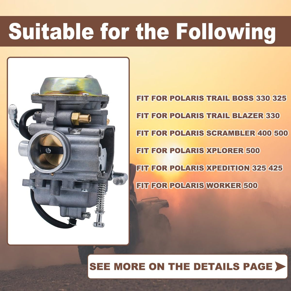 JDLLONG Polaris air filter maintains clean air intake for better engine breathing.