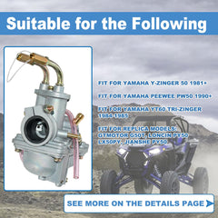 JDLLONG PW50 throttle cable provides precise throttle control on Yamaha PW50.