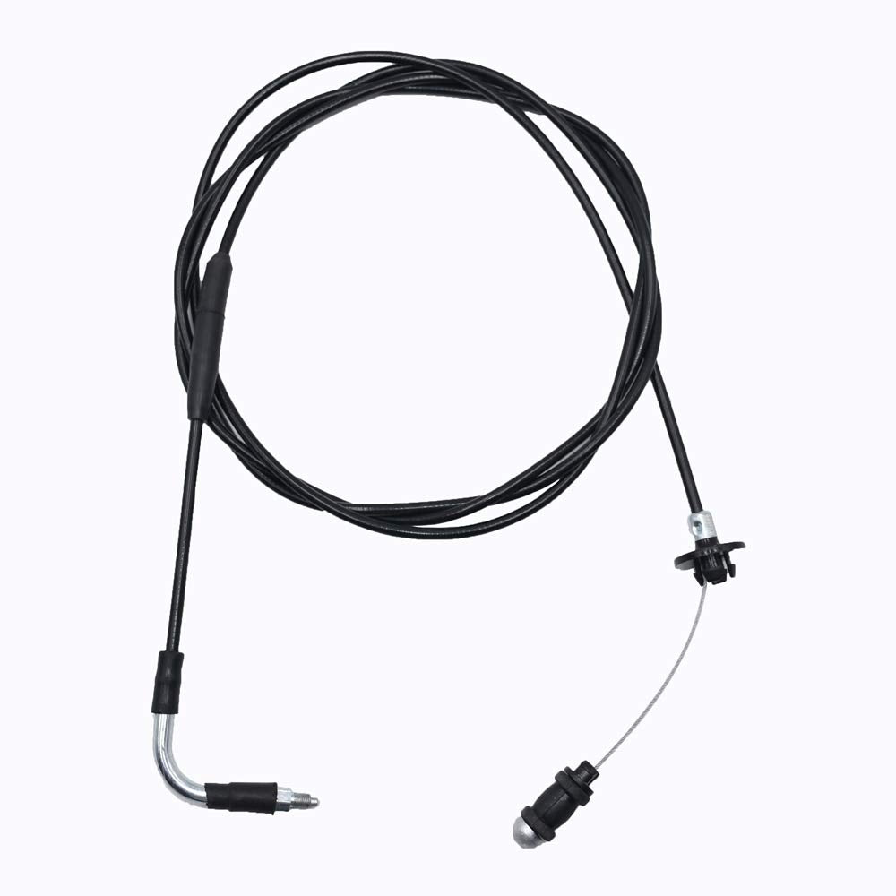 JDLLONG throttle cable assembly closeup view highlighting durable construction for Polaris Ranger XP 700.