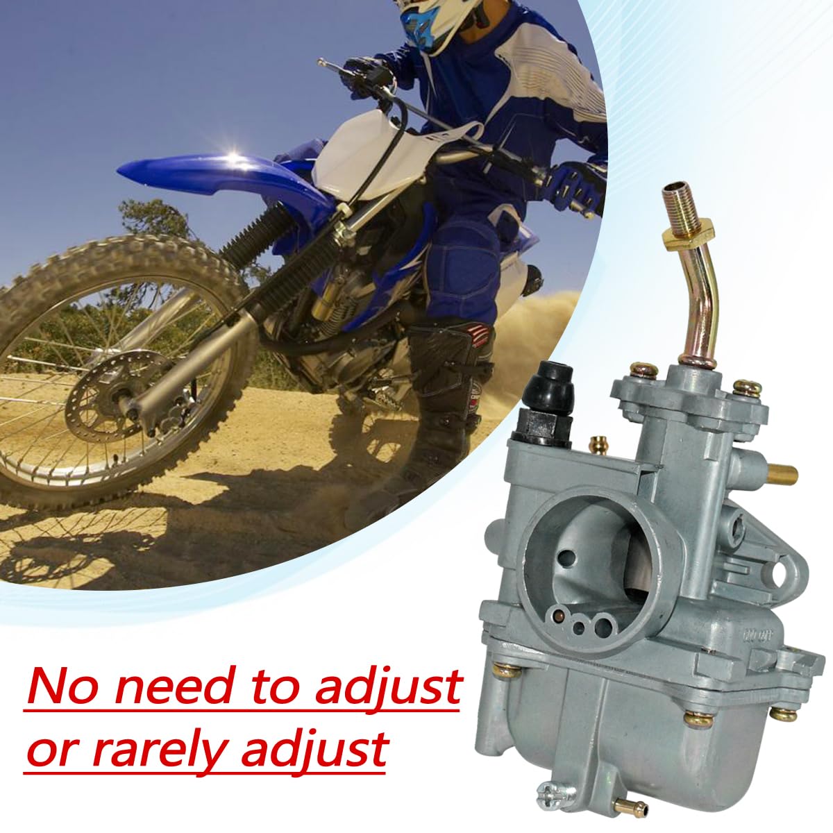 JDLLONG TTR 90 carburetor kit included contents