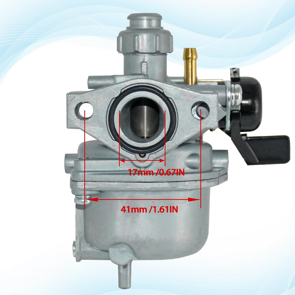JDLLONG XR70 CRF70 carburetor with air filter for cleaner intake.