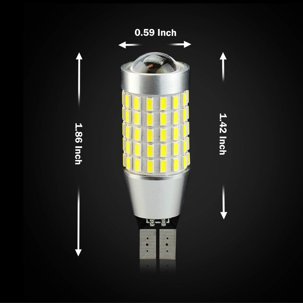 Two bulbs per order from JDM ASTAR for easy replacement