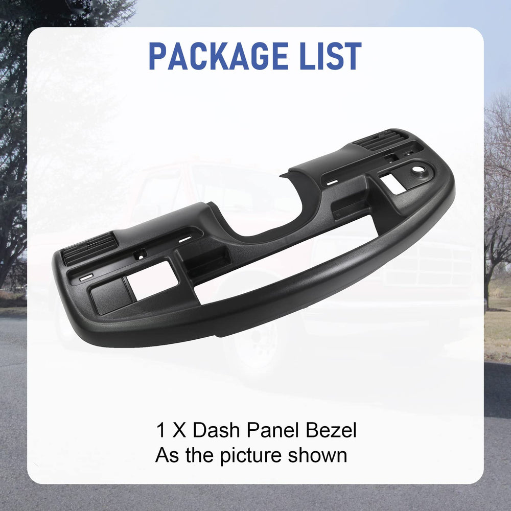 JDMSPEED F4TZ-15044D70-C bezel offers precise fit and factory-like finish.