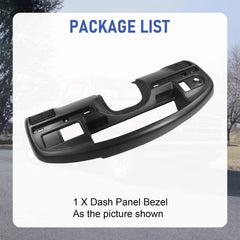 JDMSPEED F4TZ-15044D70-C bezel offers precise fit and factory-like finish.
