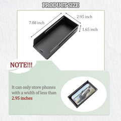 JDMCAR anti-slip liner secures items to prevent rattling during driving.
