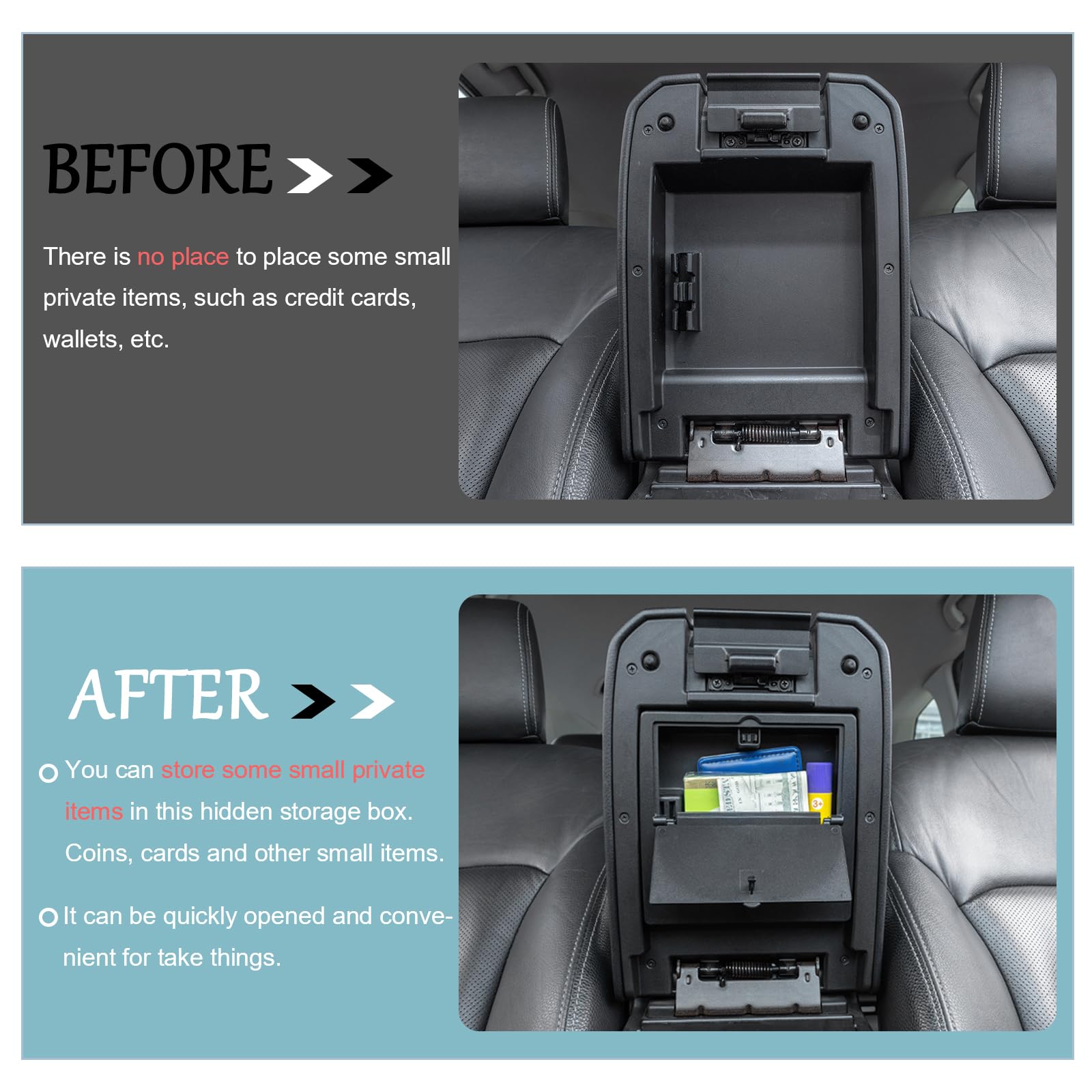 Easy installation without tools on 2016-2023 Tacoma.