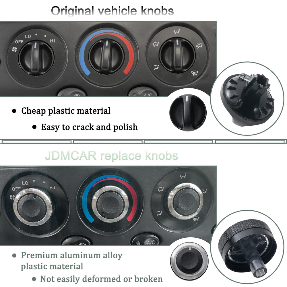 JDMCAR knob replacement for 559050C010; quick, tool-free swap.