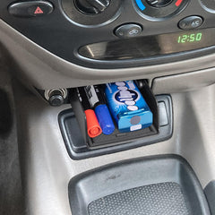 JDMCAR center console organizer assembly keeps phones and small items neatly stored.