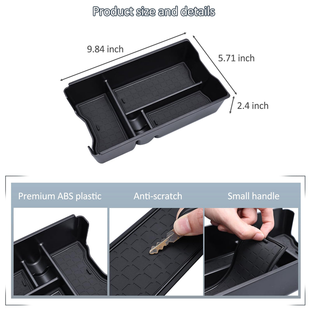 JDMCAR compact storage for daily items; easy access.