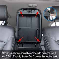 JDMCAR center console cover stretch elastic band; easy install and secure fit.