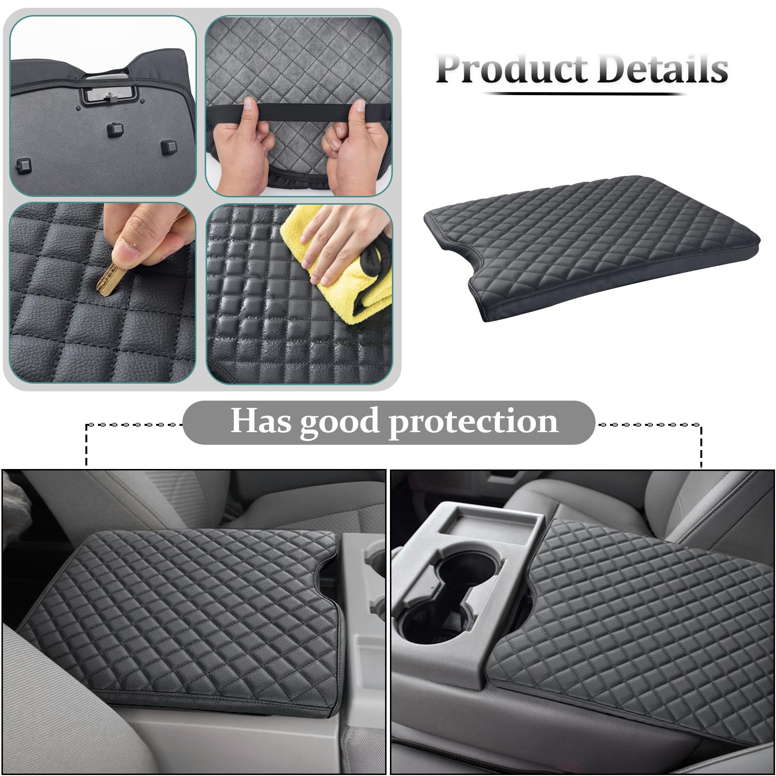 Black interior upgrade gives a sophisticated look that complements existing décor
