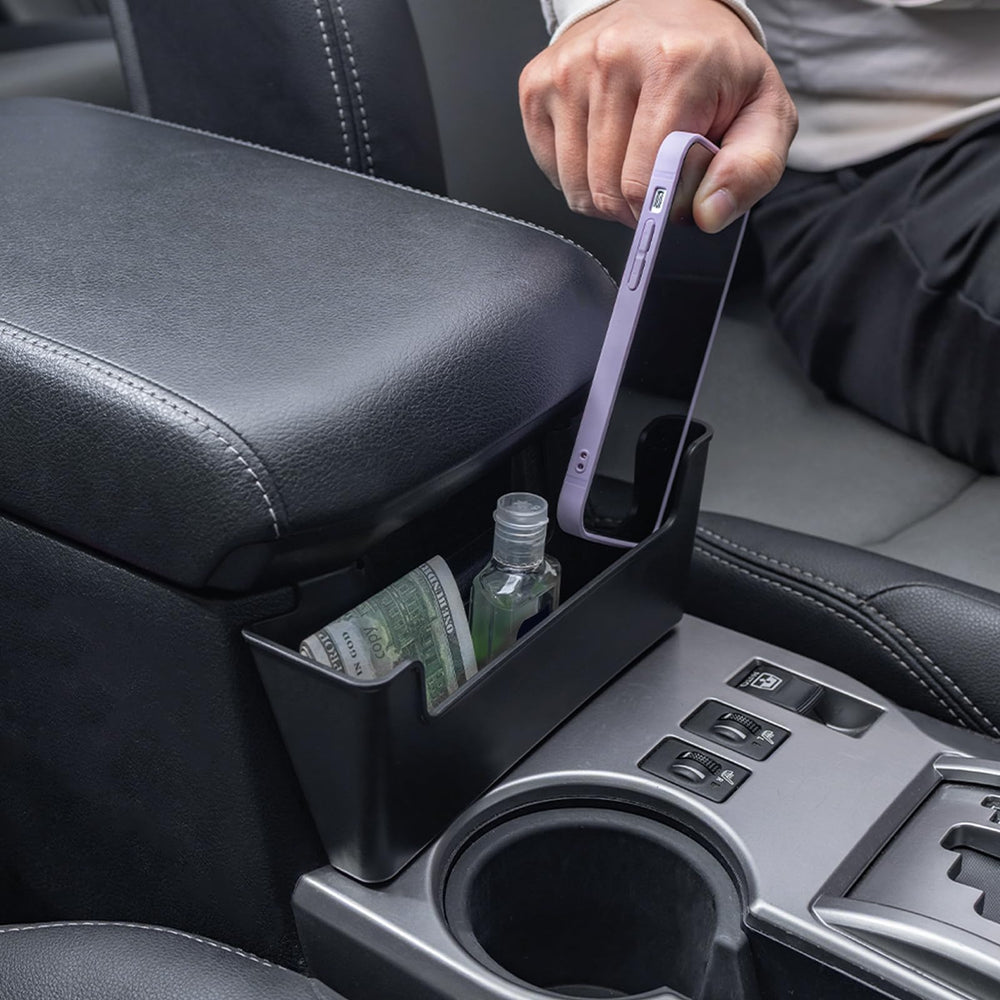 JDMCAR center-console organizer for Toyota 4Runner keeps essentials neatly within reach.