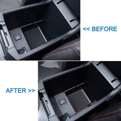 JDMCAR door pocket insert provides tidy storage and reduced rattling