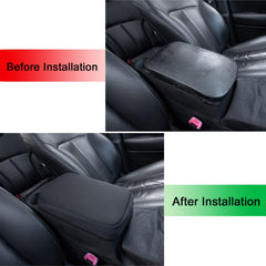 JDMCAR easy-install-center-console-cover fits without tools or modification.