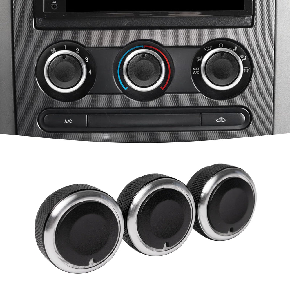 JDMCAR Ford F-150 ac control knob with improved night illumination