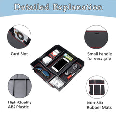 JDMCAR sequoia center console box fit integrates seamlessly
