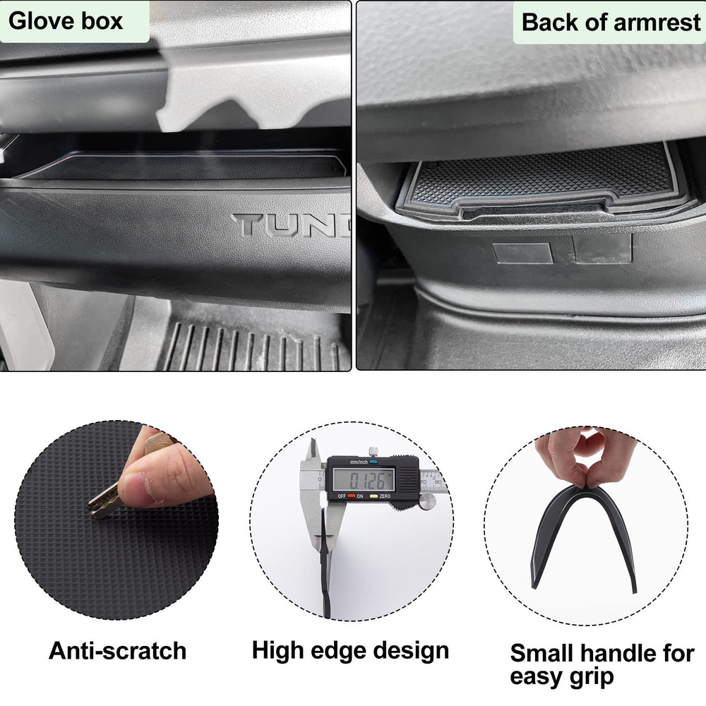 JDMCAR tundra liner full-coverage protects interior and brightens cabin