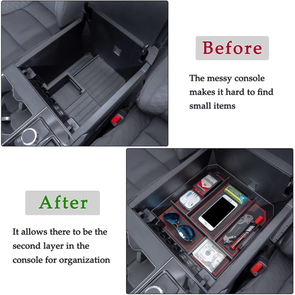 JDMCAR tundra removable rubber liners reduce movement and noise