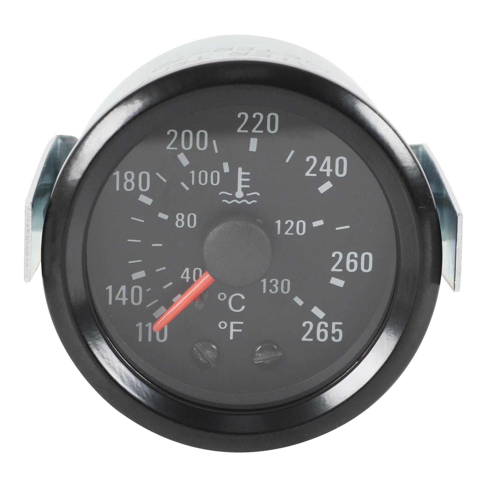 JDMSPEED 2-inch gauge fits standard dashboards for versatile use.