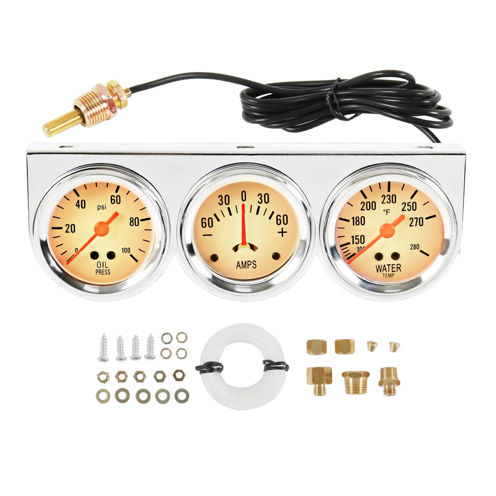 JDMSPEED oil pressure gauge for real-time engine monitoring.