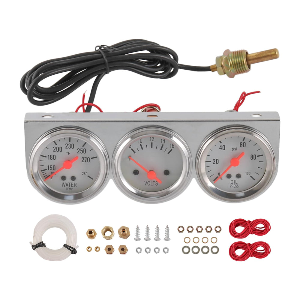 JDMSPEED 2-inch oil pressure gauge provides real-time PSI readings