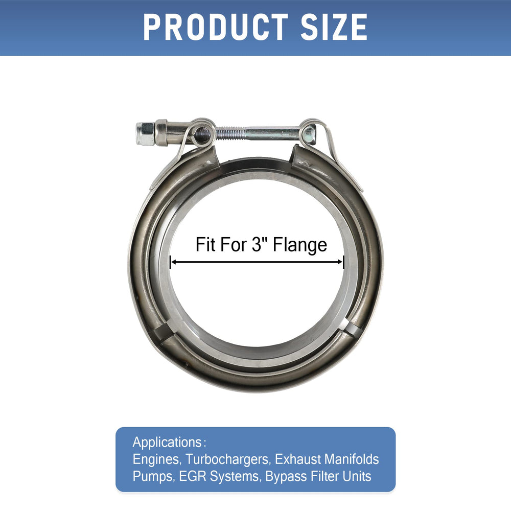 JDMSPEED 3in turbo downpipe flange enables fast removal and reattachment