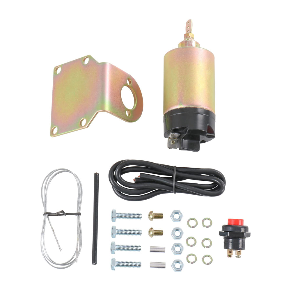 Durable metal housing of JDMSPEED 60lb solenoid for rugged use