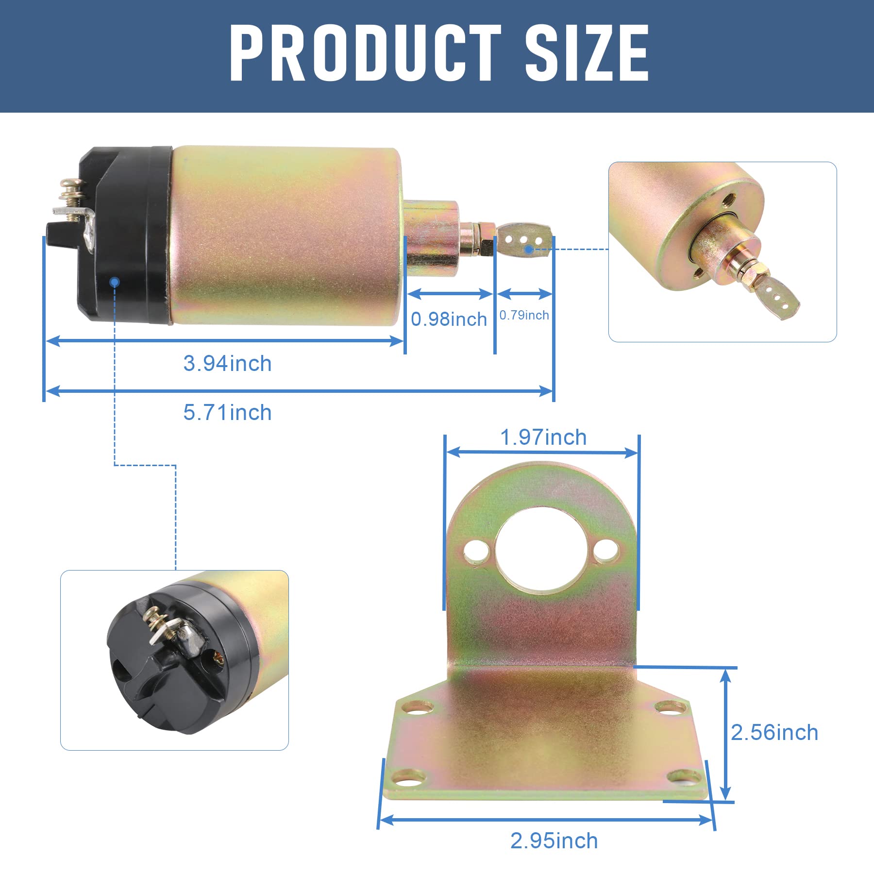 Packaging with all parts for JDMSPEED 60lb solenoid kit
