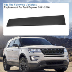 JDMSPEED B Pillar Molding gloss black finish close-up shows durable texture