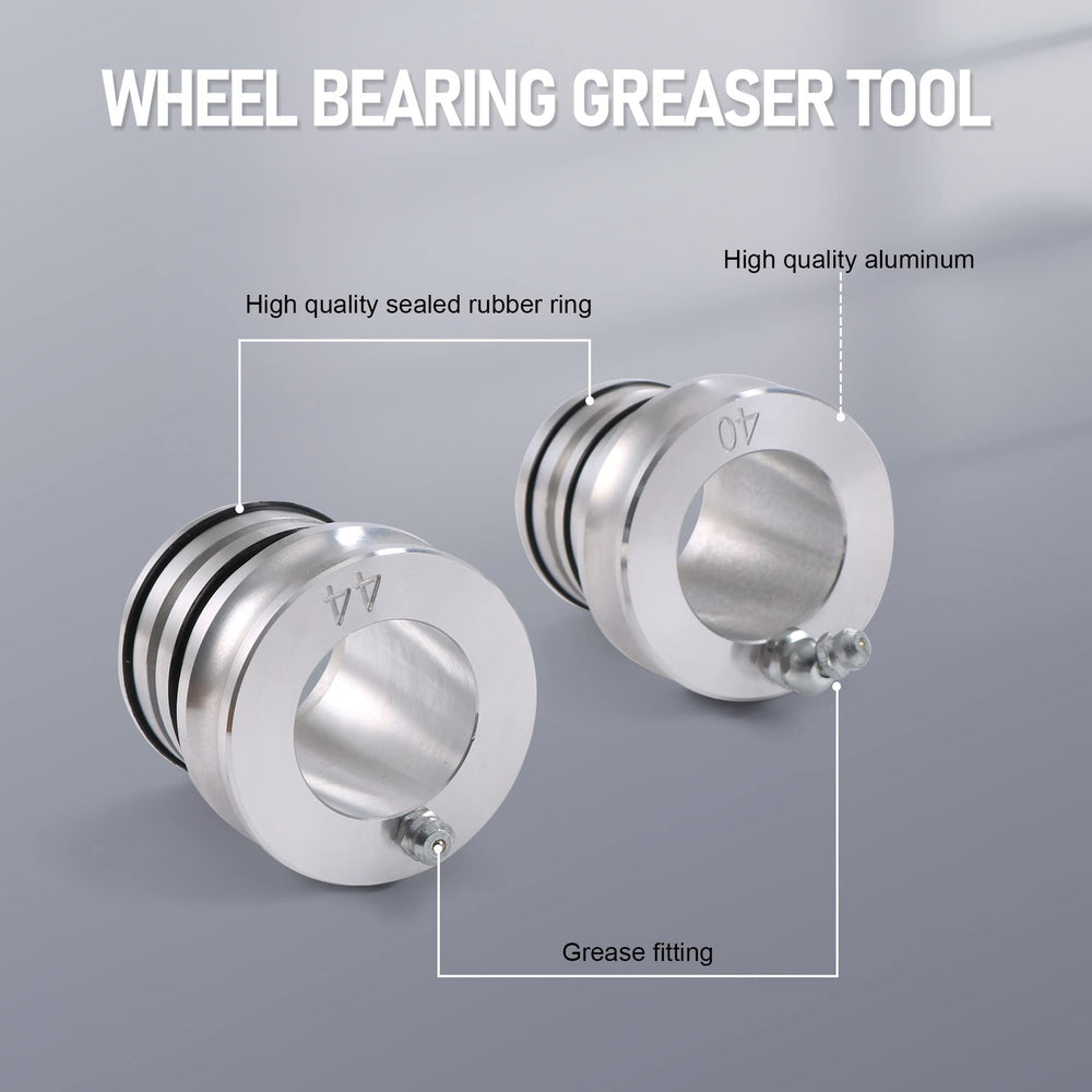 Fits both 44mm and 40mm bearings for Polaris UTVs