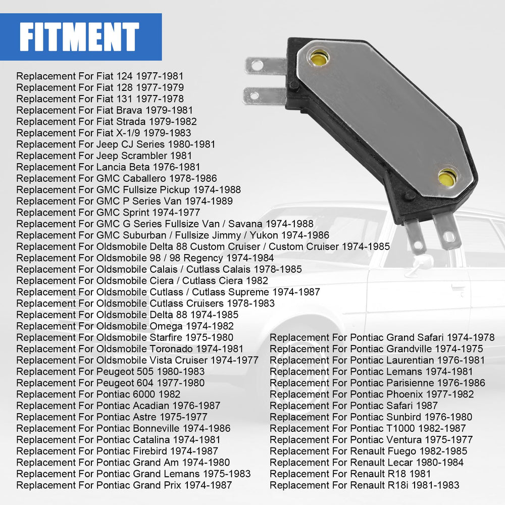 JDMSPEED ignition module with distributor connection supports simple plug-in installation.