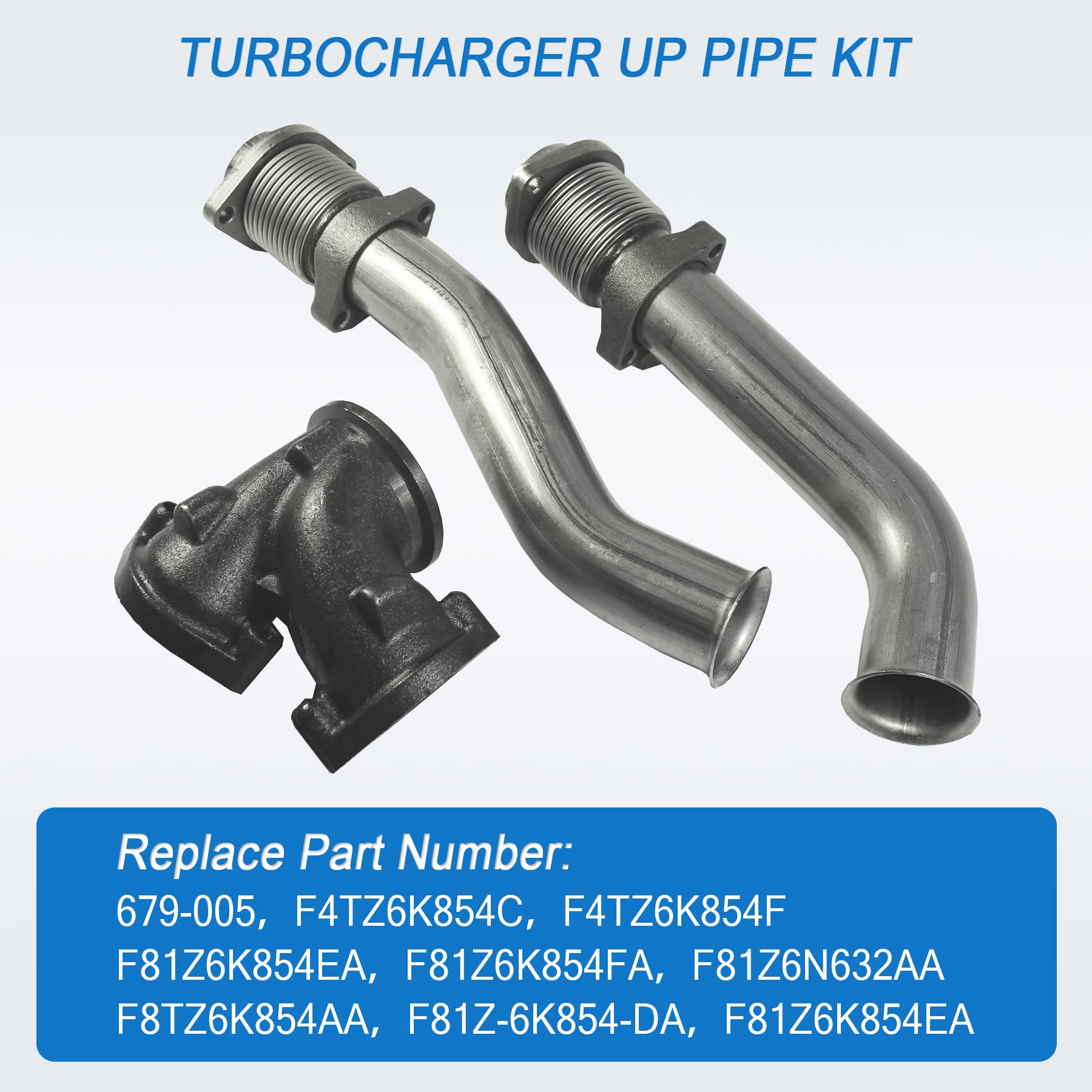Ductile cast iron Y-pipe image highlighting high-temperature strength