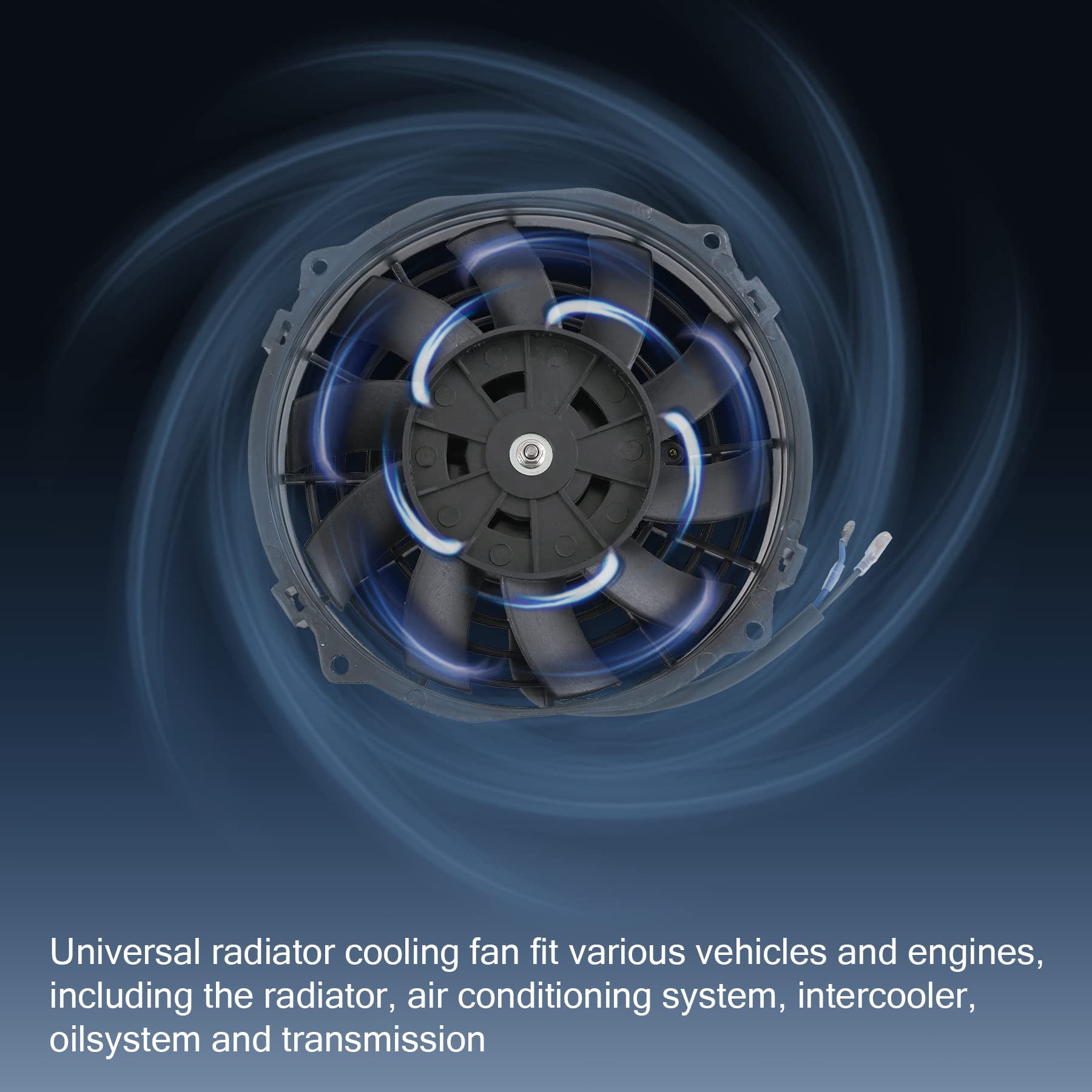 JDMSPEED durable corrosion-resistant fan for long-lasting use