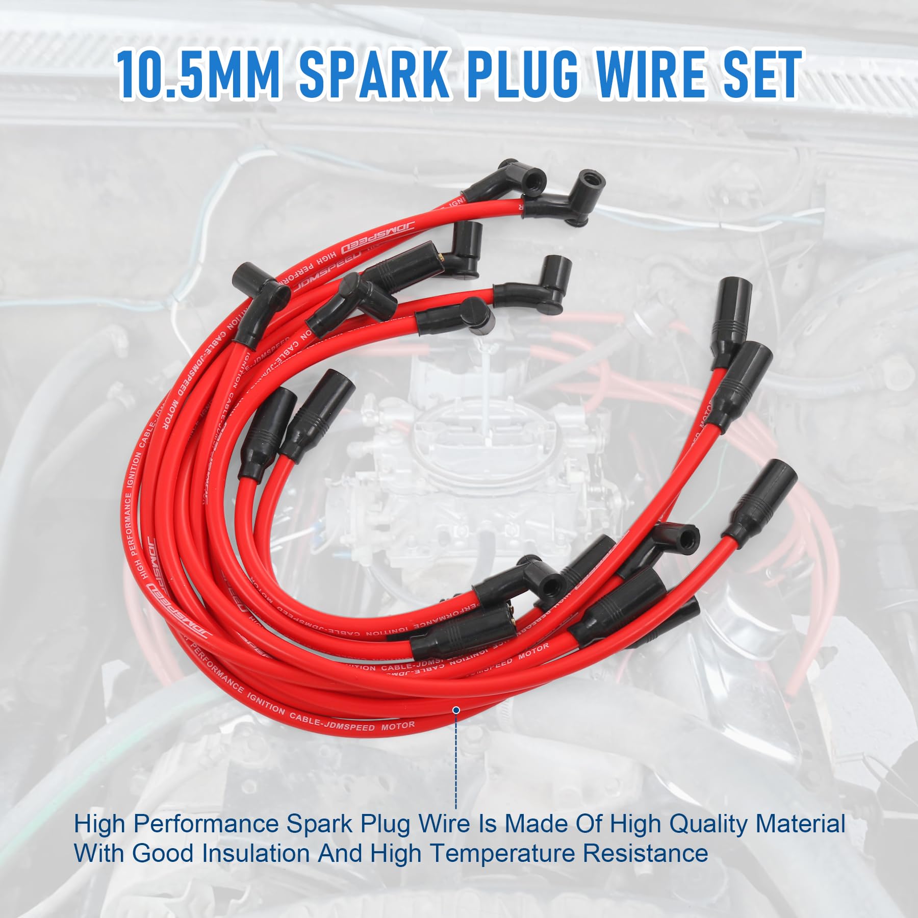 JDMSPEED end-to-end lengths verified against original wires.