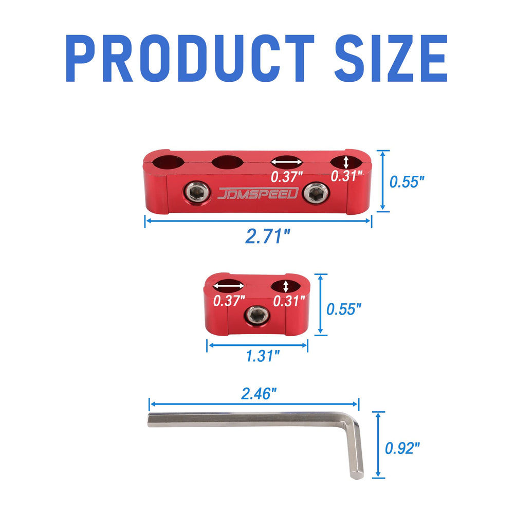 JDMSPEED engine bay organization with red wire separators