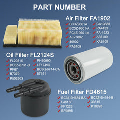 JDMSPEED FA-1902 air filter with multi-layer media for clean intake