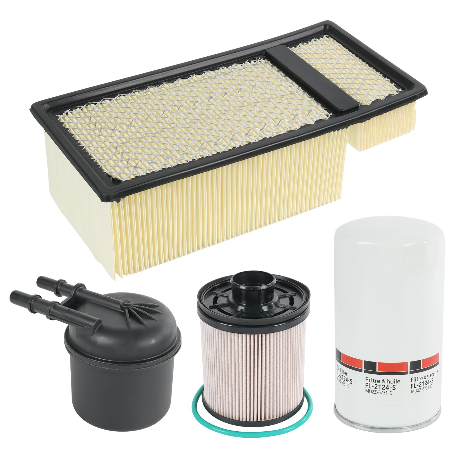 JDMSPEED FL2124S oil filter close-up showing clean threading for reliable filtration