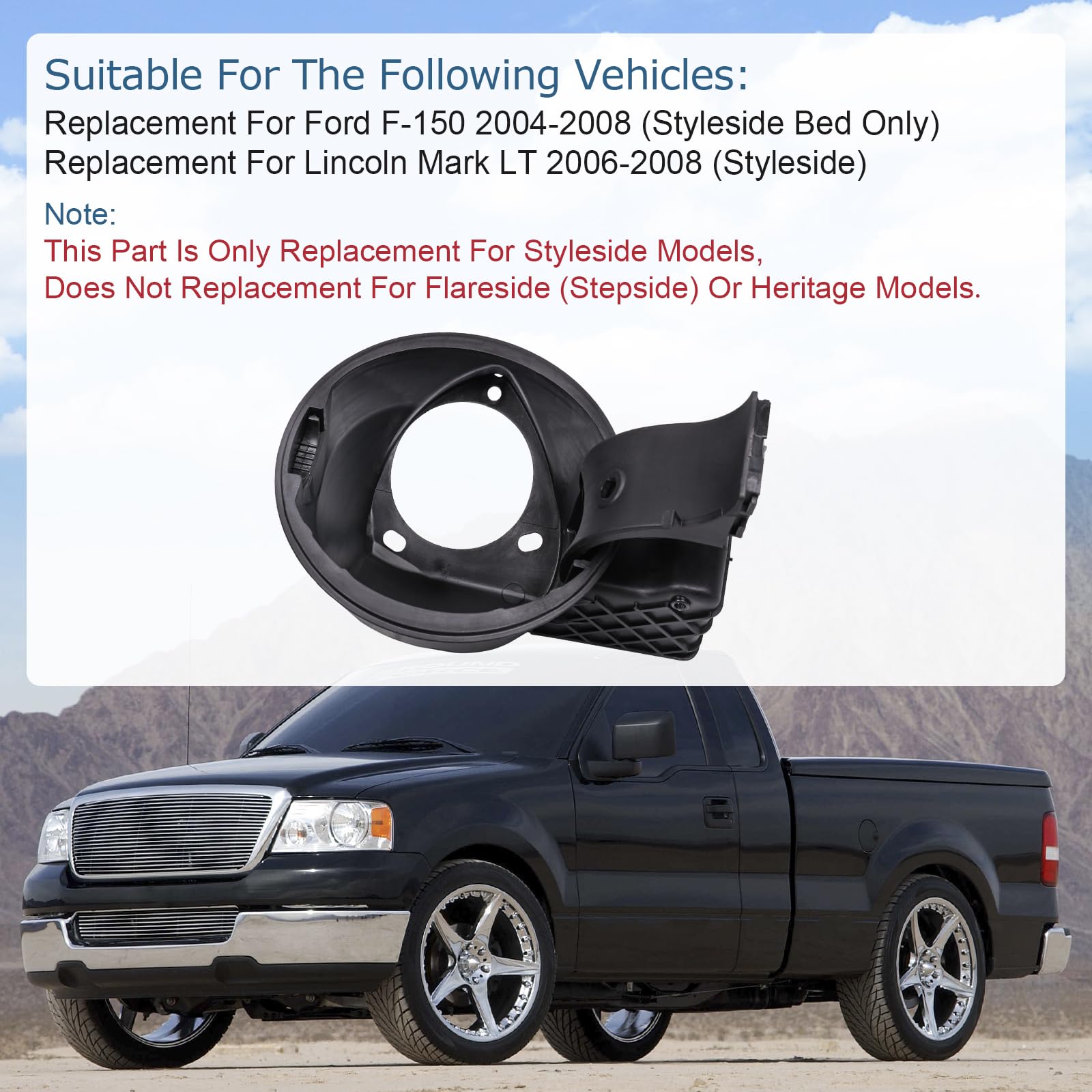 JDMSPEED Ford F-150 door housing installed on vehicle with seamless integration