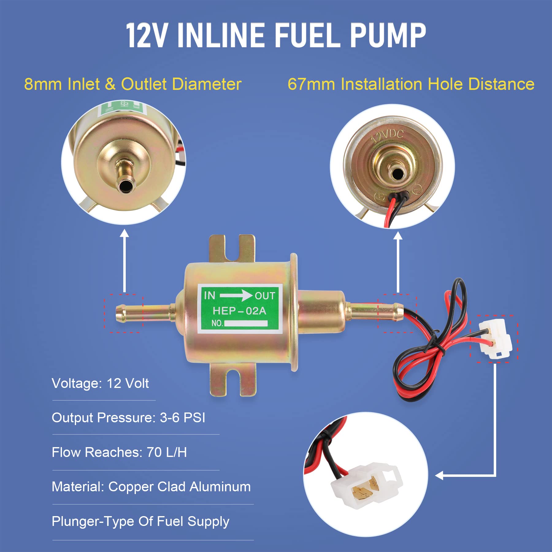656 ft 5/16 inch fuel line with durable construction